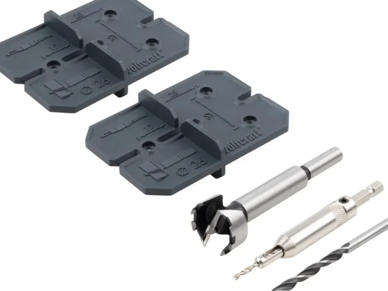 Online wolfcraft Scharnierloch-Set, Ø 26 mm 5-teilig