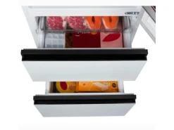 Kühlschränke<Wolkenstein Kühl-Gefrierkombination French-Door WFD400ENFDWB Schwarz