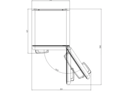 Kühlschränke<Wolkenstein Kühl-Gefrierkombination KG250.4RT B Matt