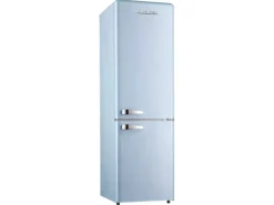 New Wolkenstein Kühl-Gefrierkombination KG250.4RT LB Glänzend Hellblau