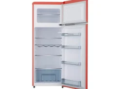 Wolkenstein Retro-Kühl-Gefrierkombination GK212.4RT Feuer EEK: E< Kühlschränke