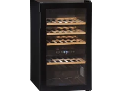Wolkenstein Weintemperierschrank WTS49DW Schwarz EEK: G< Kühlschränke|Gefrierschränke