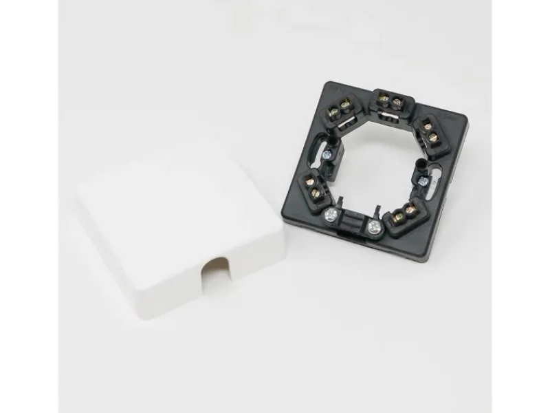 Herde<world-trading-net Herdanschluss Dose Weiß 3PNE 5x4mm
