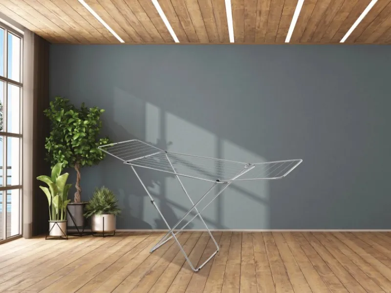 Wäschetrockner<Wäschetrockner Kolibri 183 cm x 93 cm x 55 cm