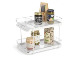 New Zeller Aufbewahrungsboxen-Set Kunststoff 2-teilig Transparent