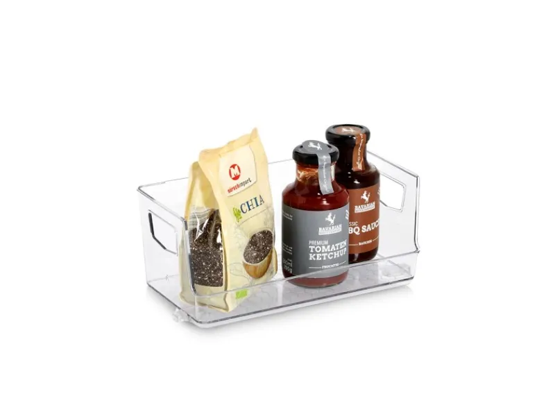 New Zeller Aufbewahrungsboxen-Set Kunststoff 2-teilig Transparent