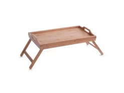Zeller Betttablett Bambus 22 cm x 30 cm x 50 cm Natur< Küchenhelfer