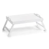 Hot Zeller Betttablett MDF 27 cm x 35,5 cm x 56,5 cm Weiß