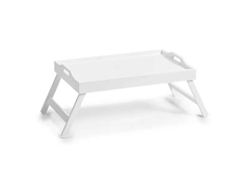 Hot Zeller Betttablett MDF 27 cm x 35,5 cm x 56,5 cm Weiß