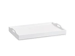 Hot Zeller Betttablett MDF 27 cm x 35,5 cm x 56,5 cm Weiß