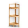 Zeller Eckregal Bambus 85 cm x 29 cm x 29 cm< Küchenregale