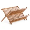 Zeller Abtropfgestelle<Geschirrabtropfständer Bambus 25 cm x 35 cm x 42 cm Natur