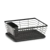 Zeller Geschirrabtropfständer Metall/Kunststoff 14,5 cm x 30,5 x 37 cm Schwarz< Abtropfgestelle