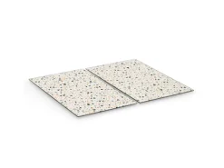 Zeller Schneidebretter|Küchenhelfer<Herdabdeck-/Schneideplatten-Set Terrazzo 2-teilig Bunt