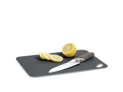 Zeller Schneidebretter<Schneidematten-Set Kunststoff 2-teilig 29 cm x 38 cm Anthrazit/Grau