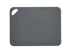 Zeller Schneidebretter<Schneidematten-Set Kunststoff 2-teilig 29 cm x 38 cm Anthrazit/Grau