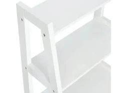 Zeller Standregal mit 4 Ablagen MDF 43 cm x 32 cm x 90 cm Weiß< Küchenregale