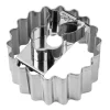 Zenker Aussstecher Linzer Hasenkopf ca. 50 mm x 50 mm x 26 mm Silber< Küchenhelfer