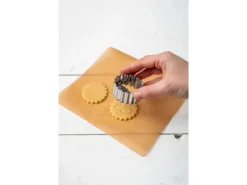 Zenker Aussstecher Linzer Hasenkopf ca. 50 mm x 50 mm x 26 mm Silber< Küchenhelfer