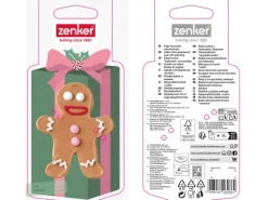 Zenker Patisserie Zenker Ausstecher Lebkuchenmann Silber< Küchenhelfer