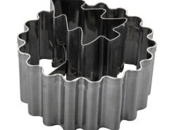 Küchenhelfer<Zenker Ausstecher Linzer mit Tannenbaum Ø 54 mm x 36 mm Silber