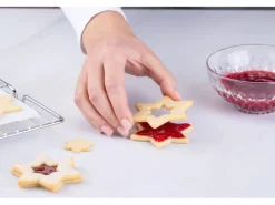 Outlet Zenker Patisserie Zenker Ausstecher Linzer Stern 2 in 1 Silber
