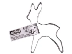 Clearance Zenker Ausstecher Rehkitz 6,9 cm x 4,6 cm x 2,6 cm Silber