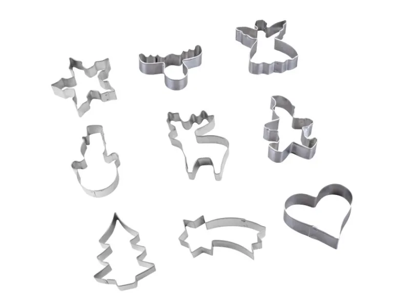 Clearance Zenker Patisserie Zenker Ausstecherform Mix Weißblech Silber