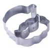 Zenker Patisserie Zenker Ausstecher-Set Santa Silber 2-teilig< Küchenhelfer