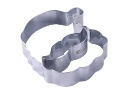 Zenker Patisserie Zenker Ausstecher-Set Santa Silber 2-teilig< Küchenhelfer