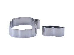 Zenker Patisserie Zenker Ausstecher-Set Santa Silber 2-teilig< Küchenhelfer