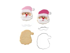Zenker Patisserie Zenker Ausstecher-Set Santa Silber 2-teilig< Küchenhelfer