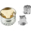 Clearance Zenker Ausstechförmchen Linzer Inox Creme 4-tlg.