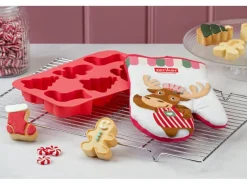 Zenker Patisserie Zenker Backhandschuh Elch-Motiv Mehrfarbig