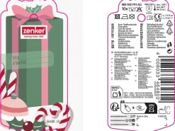 Zenker Patisserie Zenker Backhandschuh Elch-Motiv Mehrfarbig