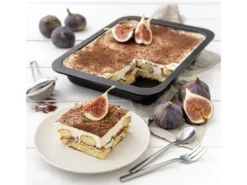 Zenker Lasagneform 40 cm x 29 cm x 6 cm Schwarz< Küchenhelfer