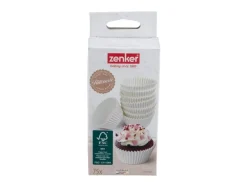 Sale Zenker Patisserie Papierbackförmchen Fair Weiß Ø 5 cm x 3 cm