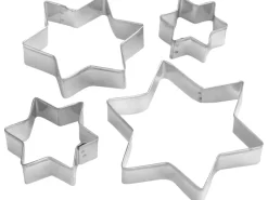 Zenker Patisserie Terassenausstecher Stern 4 Stück Silber< Küchenhelfer