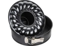 Online Zenker Springform 2 Böden 24 cm x 6,5 cm Schwarz Metallic