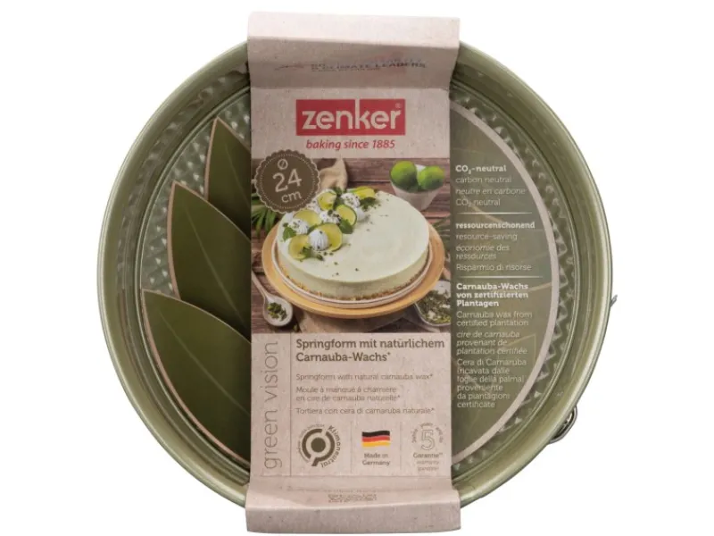 Sale Zenker Springform Flachboden Green Vision Ø 24 cm x 7,5 cm