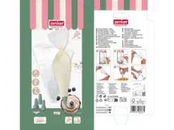Clearance Zenker Patisserie Zenker Spritzbeutel mit 3 Tüllen Weiß