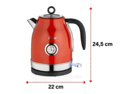 Zilan ZLN-7033 Retro Wasserkocher 1,7 L 2000 Watt< Haushaltsgeräte