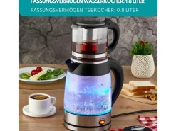Zilan ZLN-4858 Teekocher 1,8 L 2200 Watt< Haushaltsgeräte