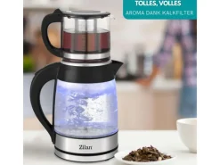Zilan ZLN-4858 Teekocher 1,8 L 2200 Watt< Haushaltsgeräte