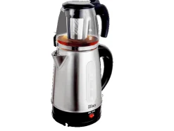 Zilan Haushaltsgeräte<ZLN-3581 Teekocher Edelstahl 1,7 L 2200 Watt