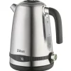 Zilan Haushaltsgeräte<ZLN-1000 Wasserkocher mit Temperatureinstellung Edelstahl 1,7 L