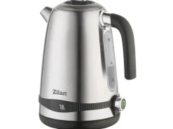 Zilan Haushaltsgeräte<ZLN-1000 Wasserkocher mit Temperatureinstellung Edelstahl 1,7 L