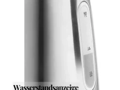 Zilan Haushaltsgeräte<ZLN-1000 Wasserkocher mit Temperatureinstellung Edelstahl 1,7 L