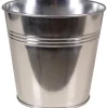 Töpfe<Zink-Übertopf Ø 11,5 cm x 10,5 cm Silber